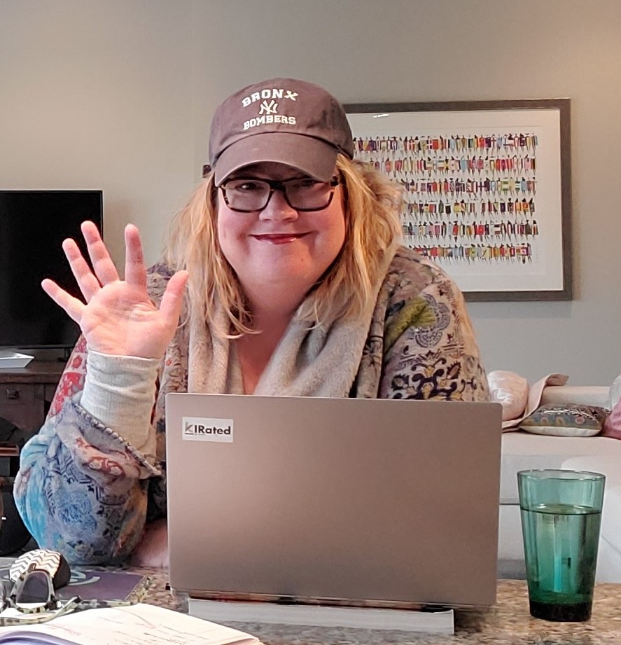 Kirsten Voege, Marketing Consultant working from home during March 2020 Covid-19 Stay at home orders #WFH