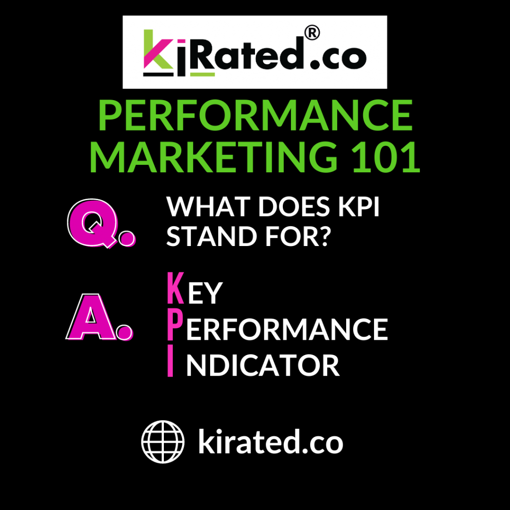 Kirated Communications credentials, learn more about our services at Kirated.co Kirsten Voege Credentials ... Performance Marketing 101 What is a KPI?