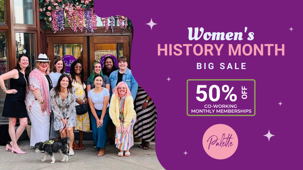 Palette Community, empowering, encouraging and supporting women.